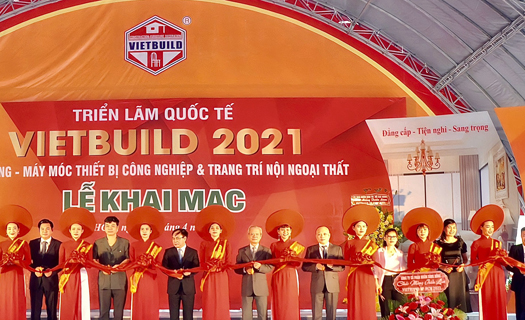 Khai mạc Triển lãm Quốc tế Vietbuild tại TP.Hồ Chí Minh lần thứ 1 năm 2021